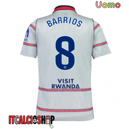 Atletico Madrid Pablo Barrios #8 Terza Maglia 2026-27 Manica Corta